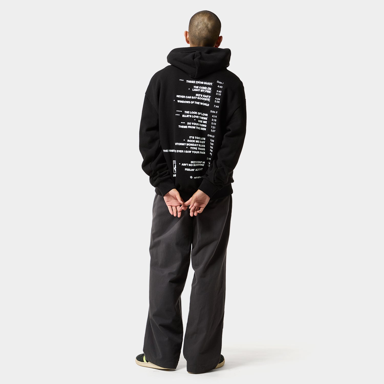 HUF (ハフ) Worldwide JP /HOODIES(パーカー)/ HUF X ISAAC HAYES TAHOE HEAVYWEIGHT HOODIE商品 / BLACK