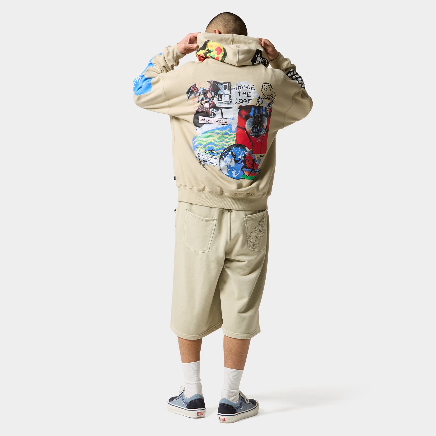 HUF (ハフ) Worldwide JP /HOODIES(パーカー)/ GIMME THE LOOT HOODIE商品 / SAND