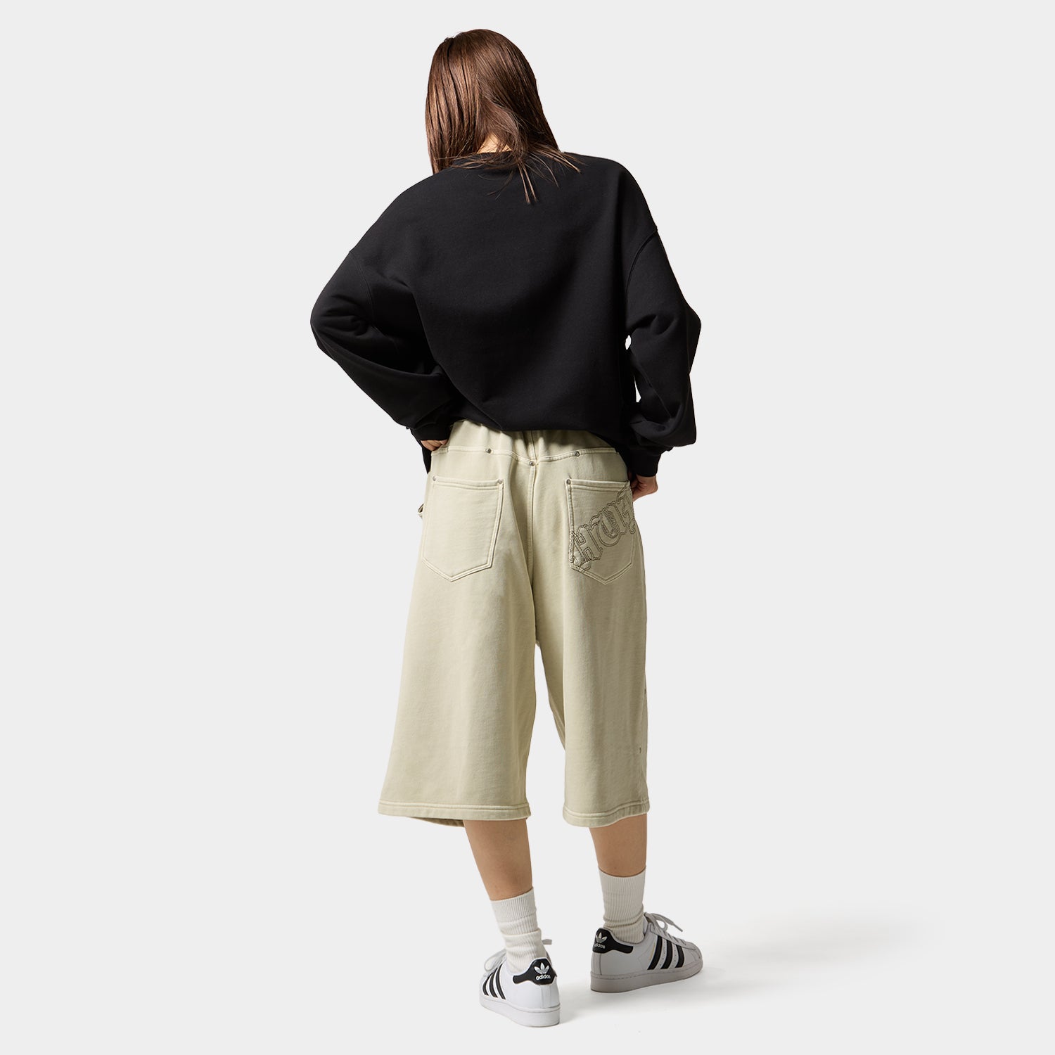 HUF (ハフ) Worldwide JP /SWEATSHIRTS(スウェットシャツ)/ CLASSIC ARCH CREW商品 / ASH GREY