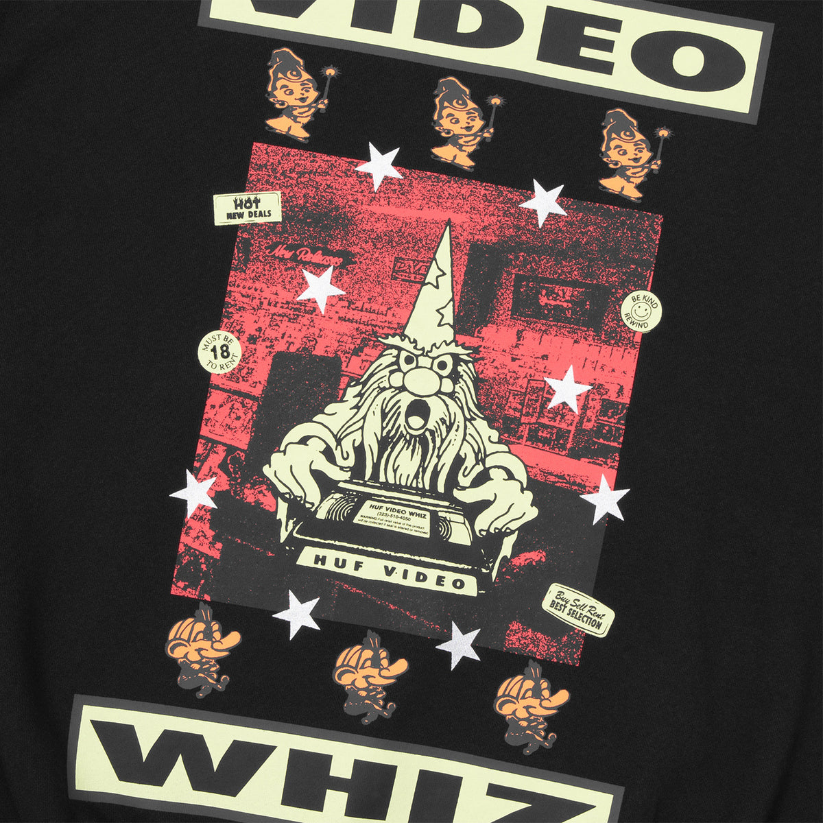HUF (ハフ) Worldwide JP /HOODIES(パーカー)/ VIDEO GENIE HOODIE商品 / OLIVE