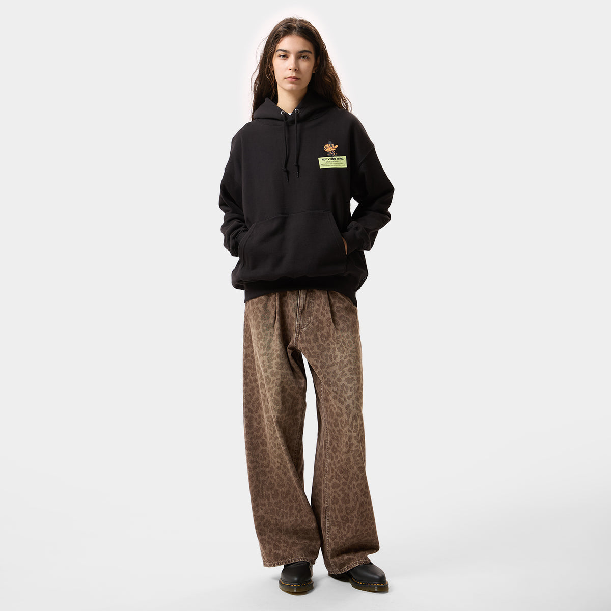 HUF (ハフ) Worldwide JP /HOODIES(パーカー)/ VIDEO GENIE HOODIE商品 / OLIVE