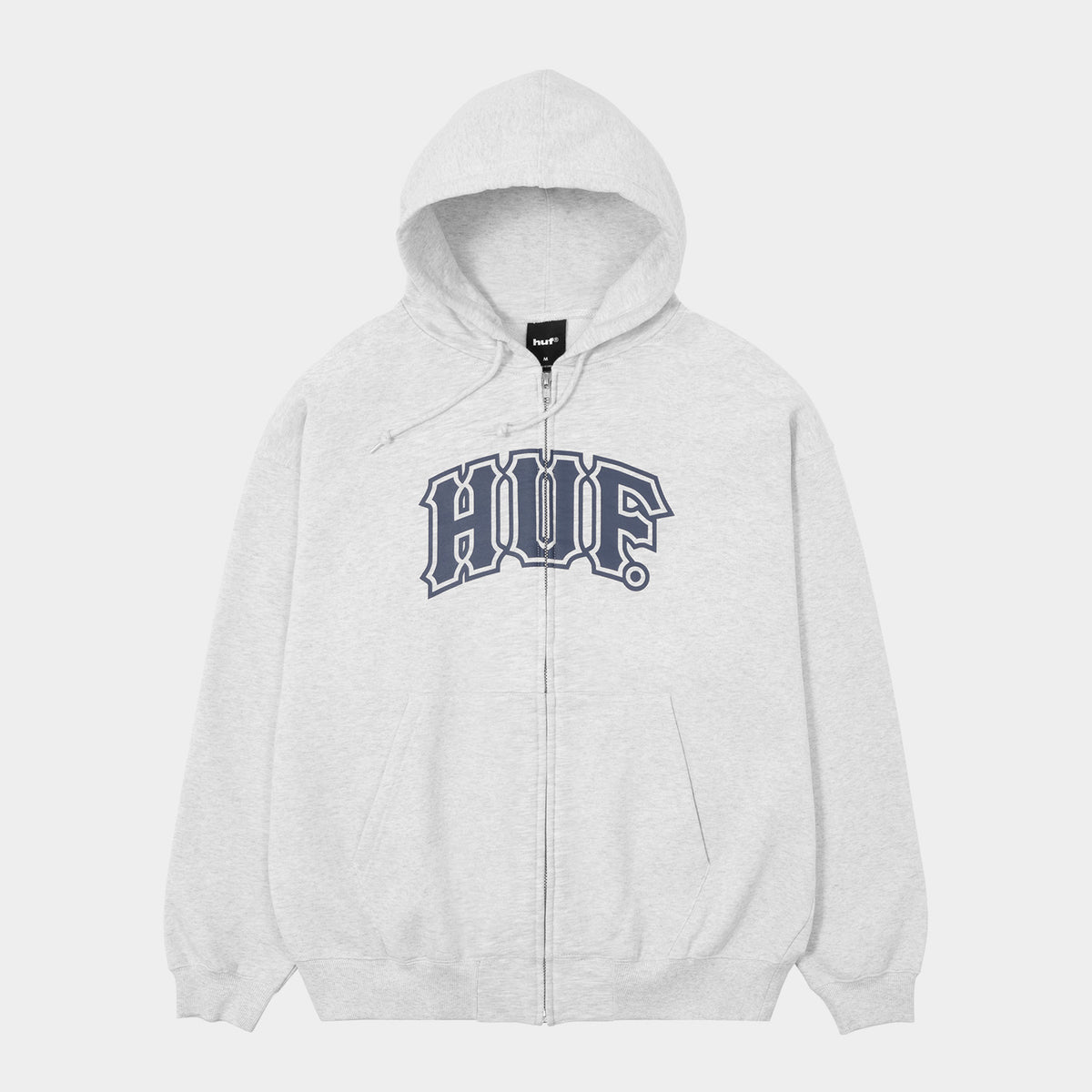 HUF (ハフ) Worldwide JP /HOODIES(パーカー)/ CLASSIC ARCH FULL ZIP HOODIE商品 / ASH GREY