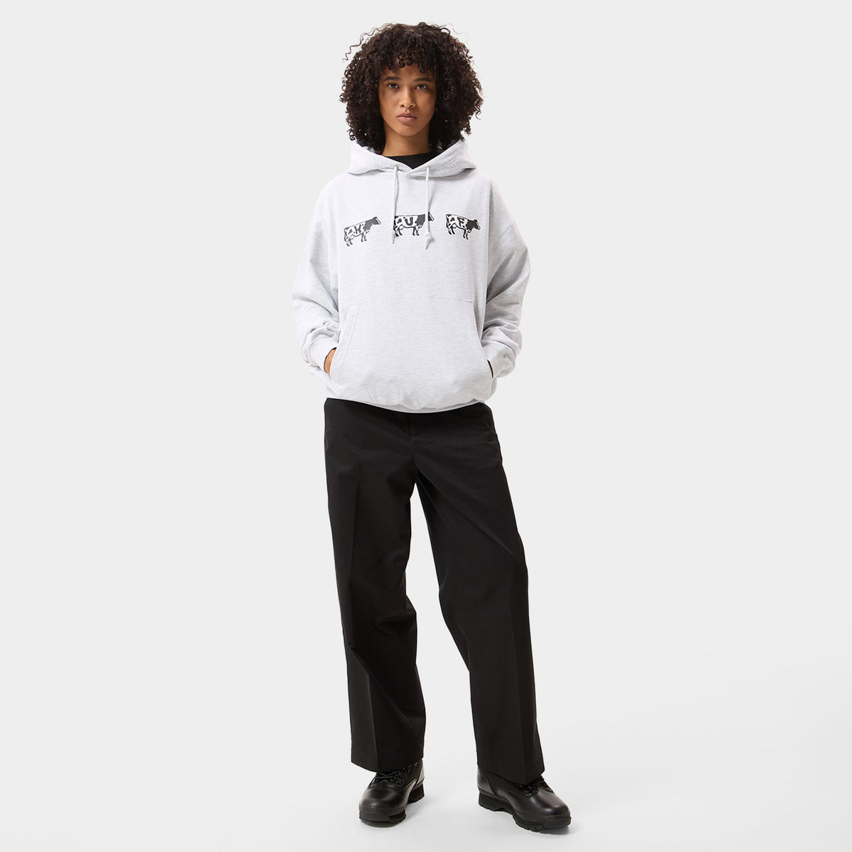 HUF (ハフ) Worldwide JP /HOODIES(パーカー)/ MOO HOODIE商品 / FOREST GREEN