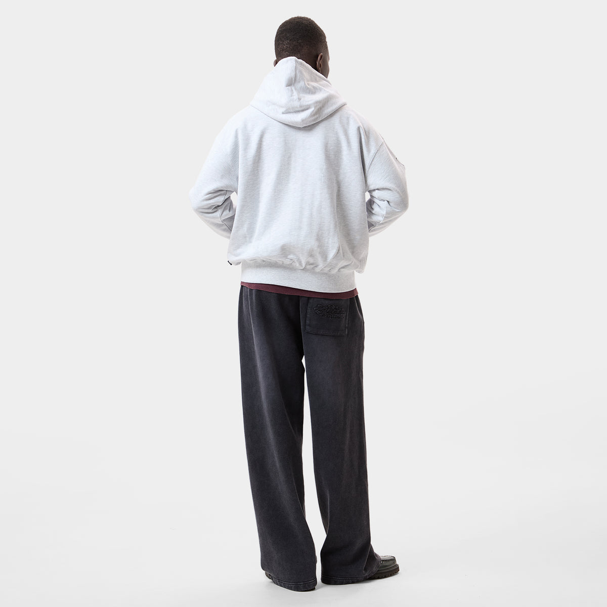 HUF (ハフ) Worldwide JP /HOODIES(パーカー)/ ROYALTY FULL ZIP HOODIE商品 / ASH GREY