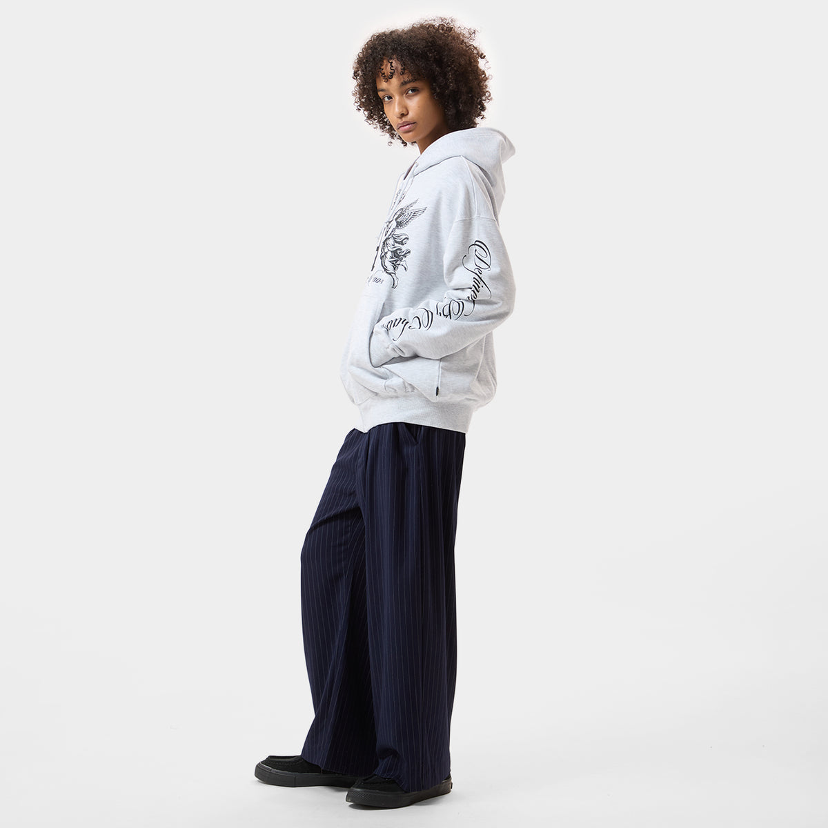 HUF (ハフ) Worldwide JP /HOODIES(パーカー)/ ROYALTY FULL ZIP HOODIE商品 / ASH GREY