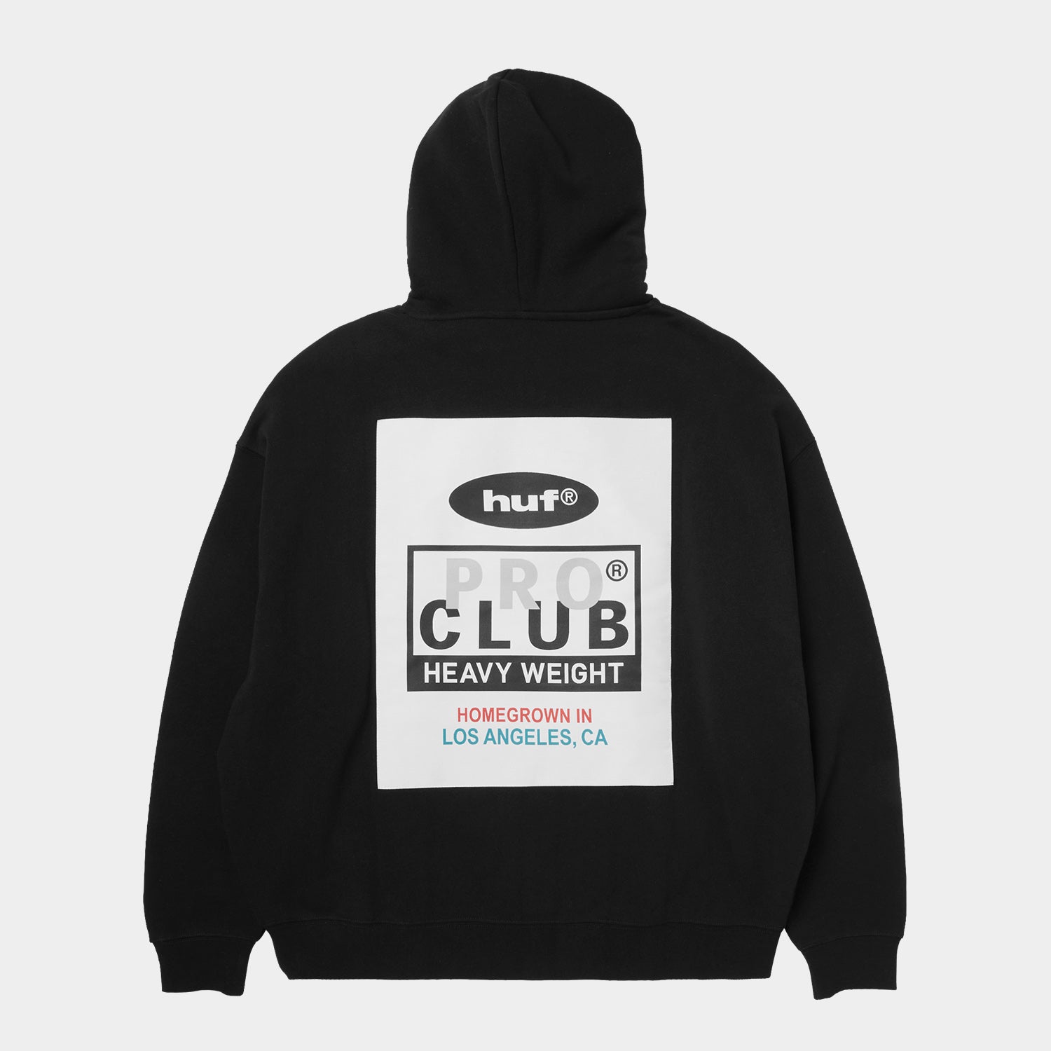 HUF (ハフ) Worldwide JP /HOODIES(パーカー)/ HUF X PROCLUB HEAVYWEIGHT HOODIE商品 / BLACK