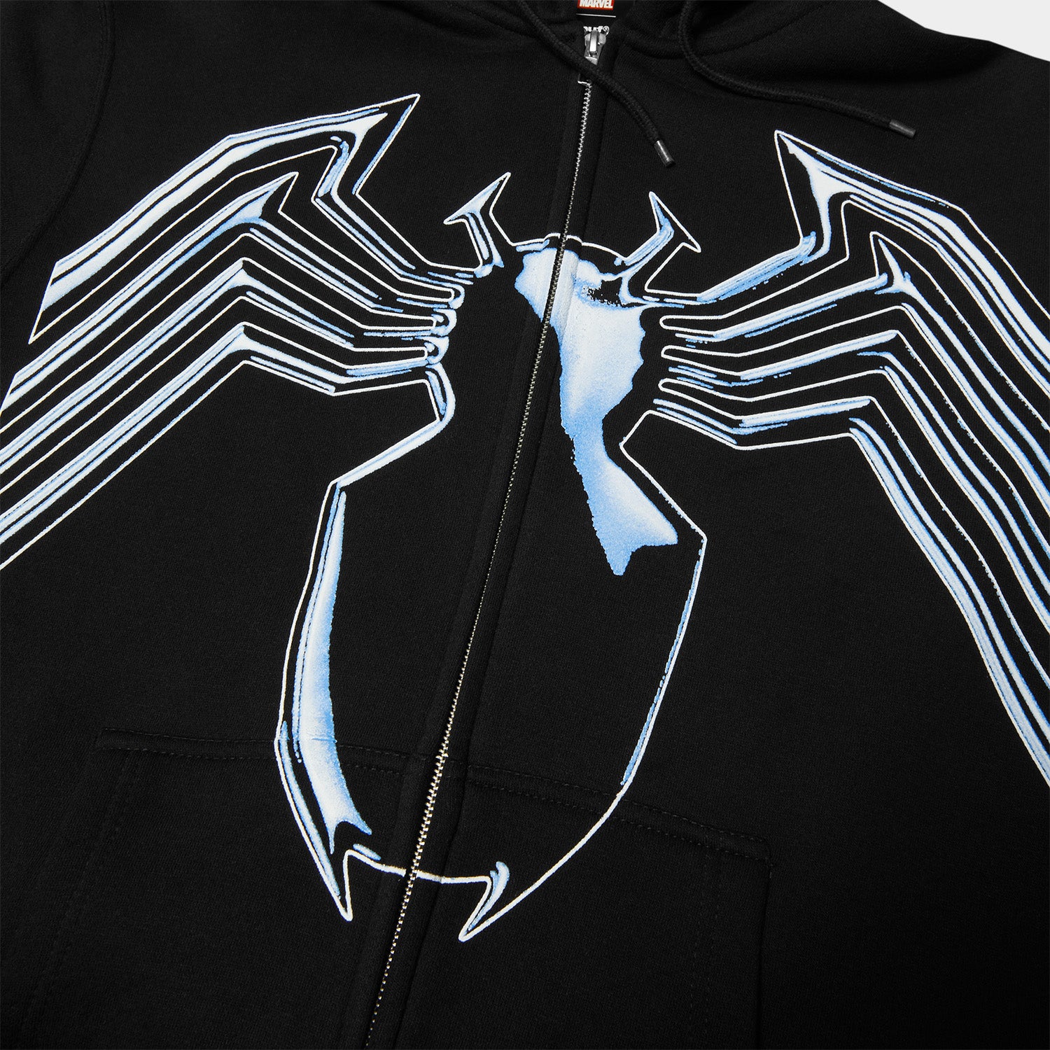 HUF (ハフ) Worldwide JP /HOODIES(パーカー)/ HUF X MARVEL VENOM FULLZIP HOODIE商品 / BLACK