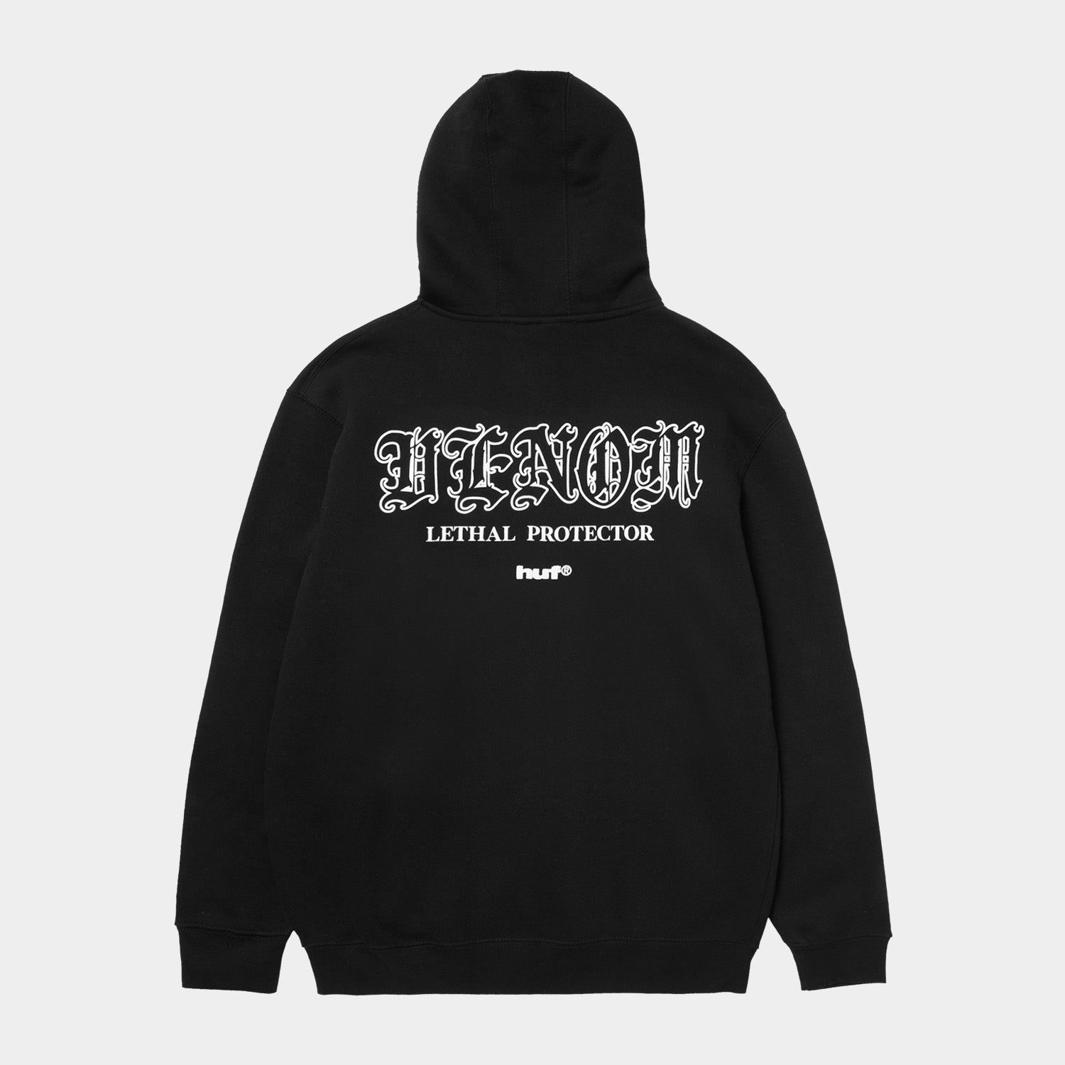 HUF (ハフ) Worldwide JP /HOODIES(パーカー)/ HUF X SPIDER-MAN SYMBIOSIS FULL ZIP HOODIE商品 / BLACK