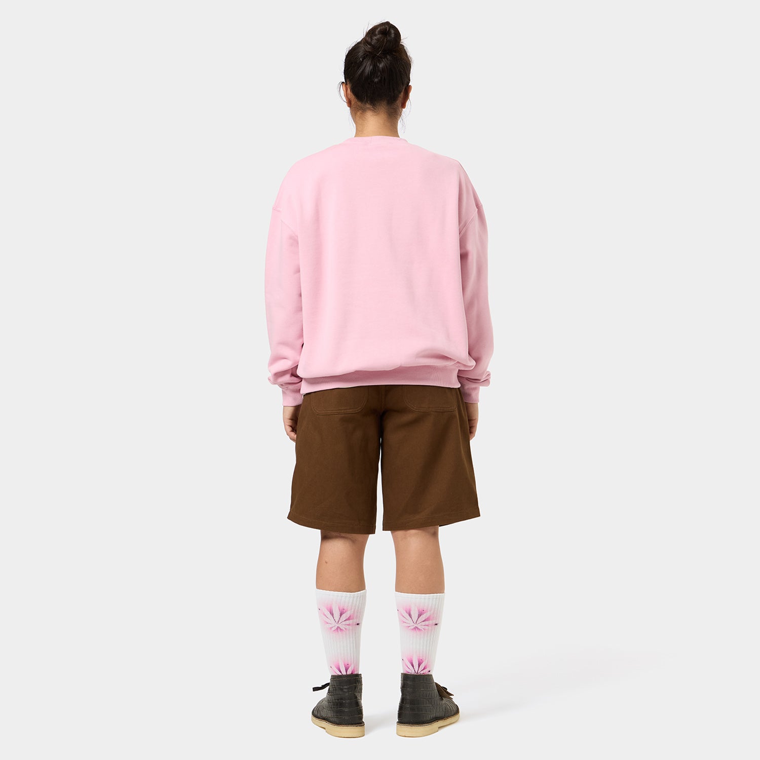 HUF (ハフ) Worldwide JP /SWEATSHIRTS(スウェットシャツ)/ HUF SET MEGABLAST CREWNECK商品 / POWDER PINK
