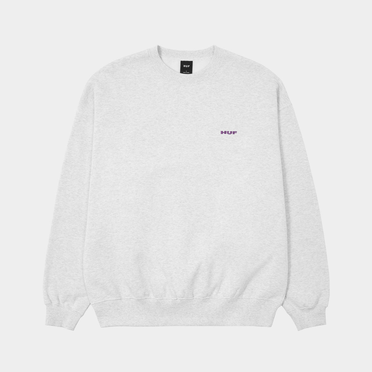 HUF (ハフ) Worldwide JP /SWEATSHIRTS(スウェットシャツ)/ MANHOLE CREWNECK商品 / ASH GREY