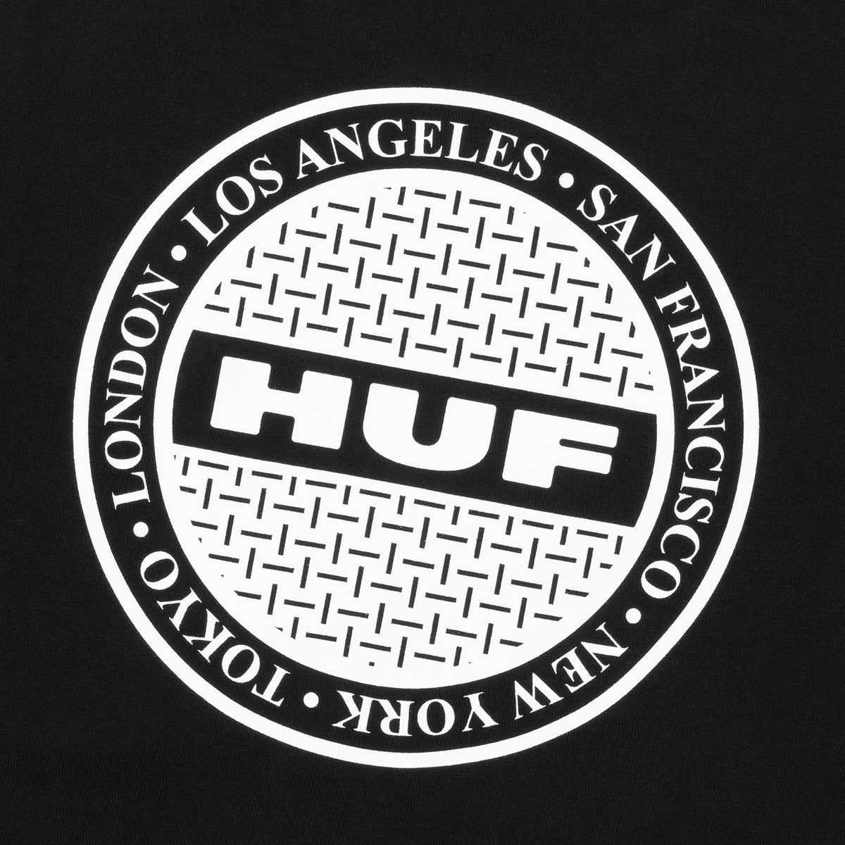 HUF (ハフ) Worldwide JP /SWEATSHIRTS(スウェットシャツ)/ MANHOLE CREWNECK商品 / ASH GREY