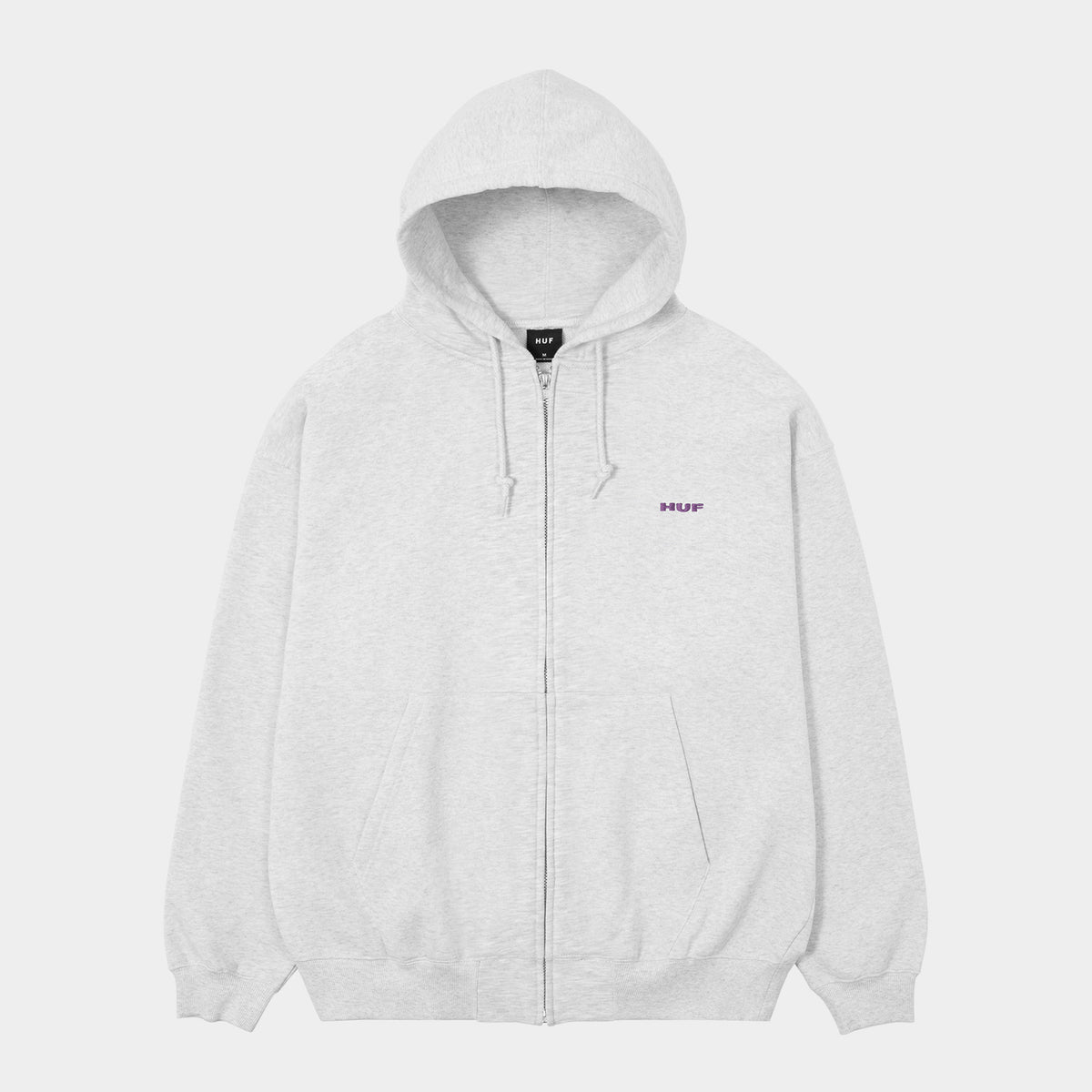HUF (ハフ) Worldwide JP /HOODIES(パーカー)/ MANHOLE FULL ZIP HOODIE商品 / ASH GREY