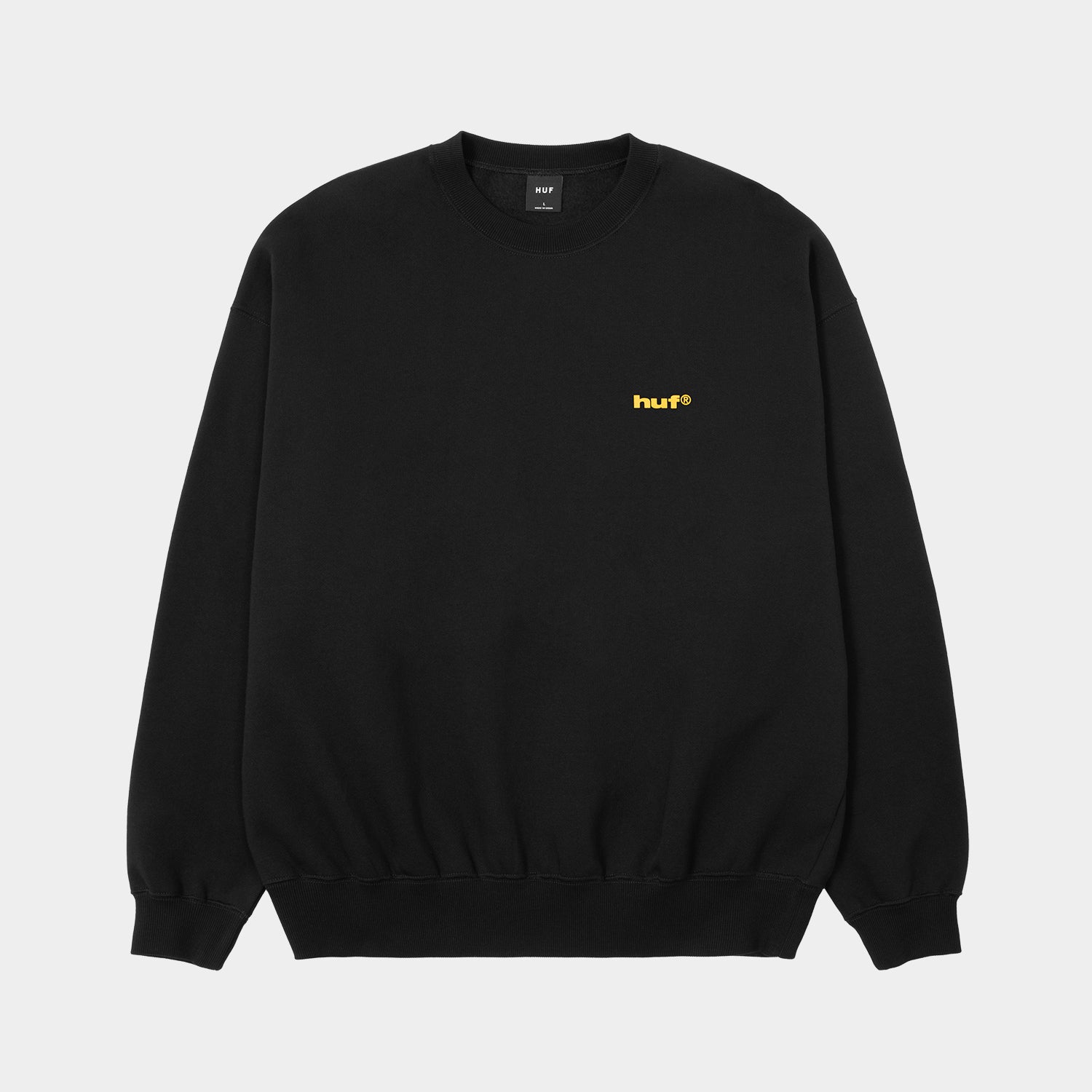 HUF (ハフ) Worldwide JP / SWEATSHIRTS(スウェットシャツ) / COMMUNITY SUPPORT CREW商品 / BLACK