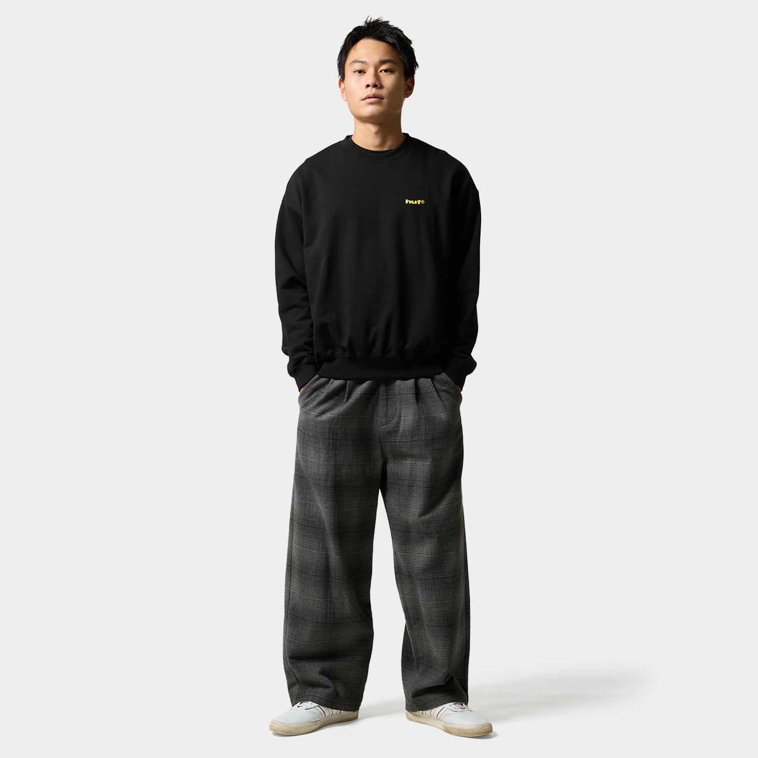 HUF (ハフ) Worldwide JP / SWEATSHIRTS(スウェットシャツ) / COMMUNITY SUPPORT CREW商品 / BLACK