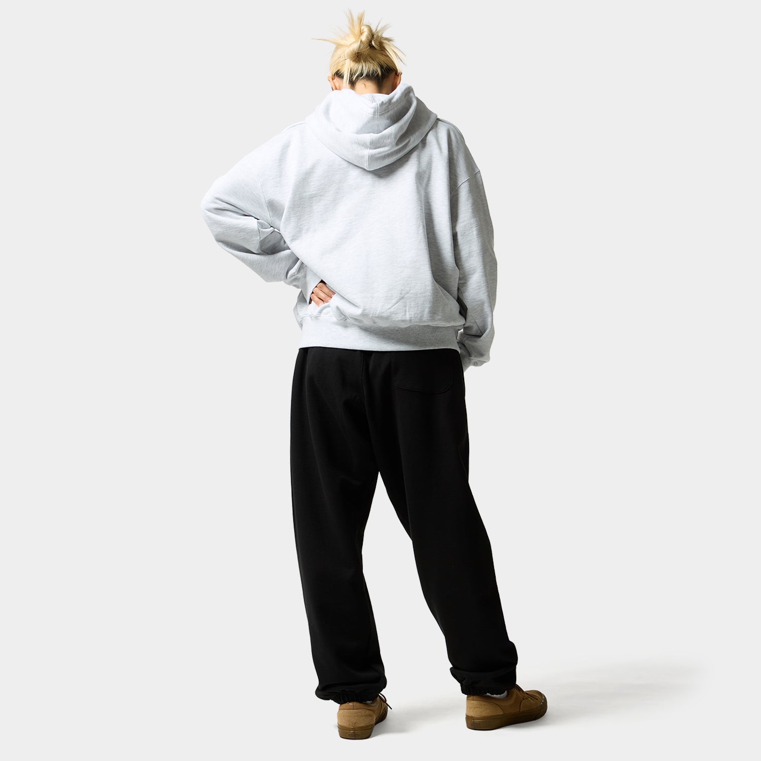 HUF (ハフ) Worldwide JP /HOODIES(パーカー)/ MANHATTAN FULL ZIP HOODIE商品 / ASH GREY