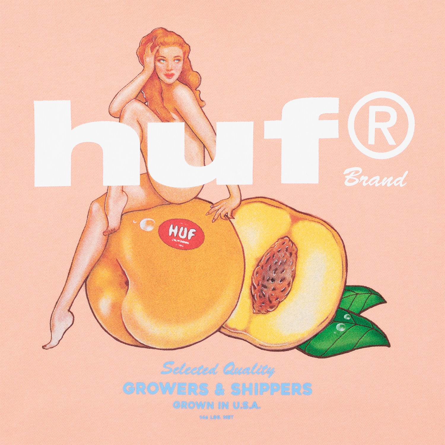 HUF (ハフ) Worldwide JP /HOODIES(パーカー)/ PEACHY HOODIE商品 / BLACK