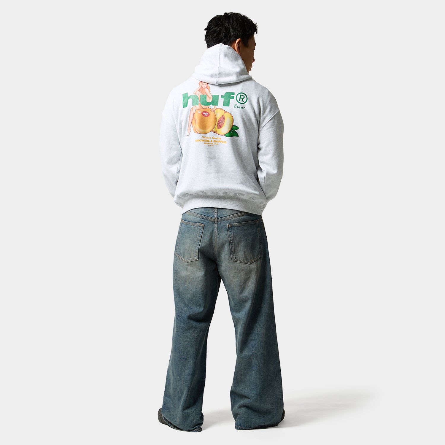 HUF (ハフ) Worldwide JP /HOODIES(パーカー)/ PEACHY HOODIE商品 / BLACK