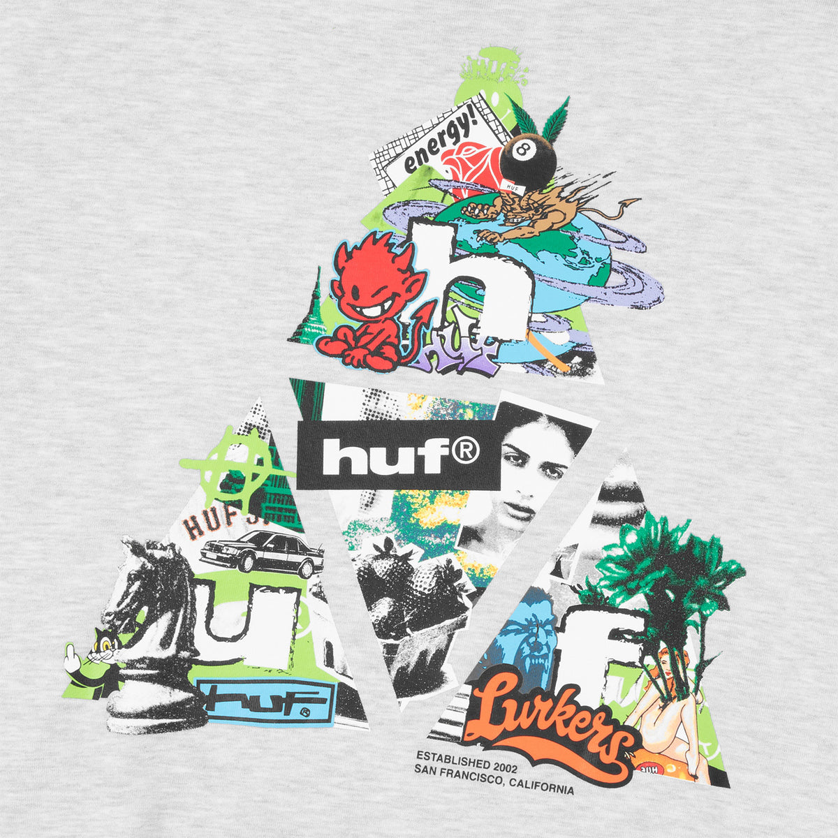 HUF (ハフ) Worldwide JP /HOODIES(パーカー)/ ENERGY TT HOODIE商品 / BROWN