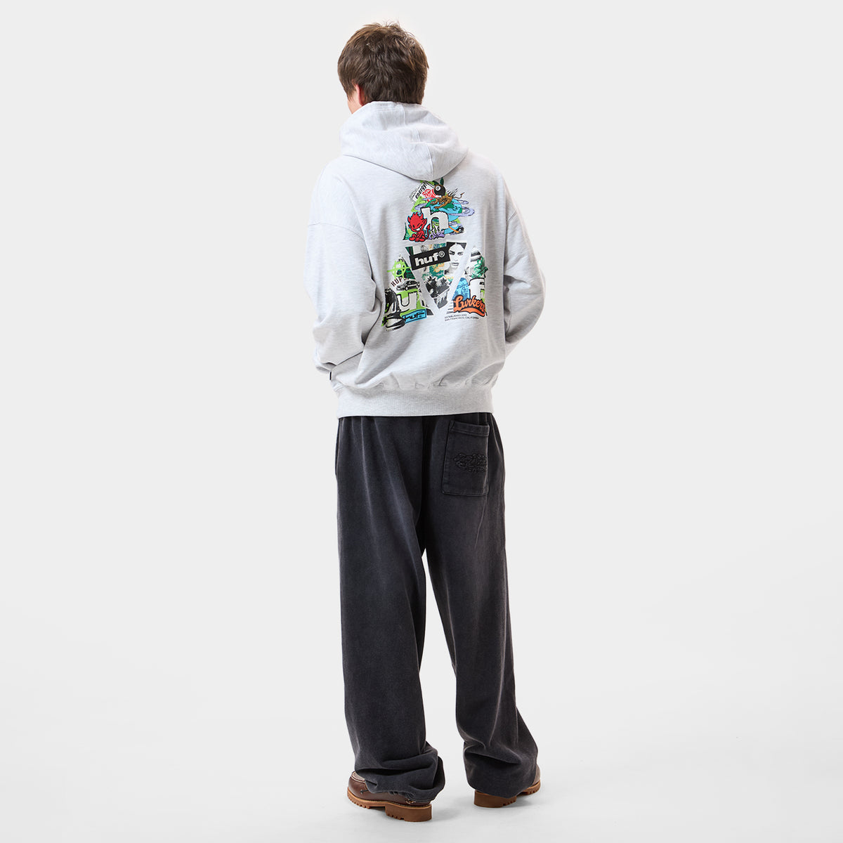 HUF (ハフ) Worldwide JP /HOODIES(パーカー)/ ENERGY TT HOODIE商品 / BROWN