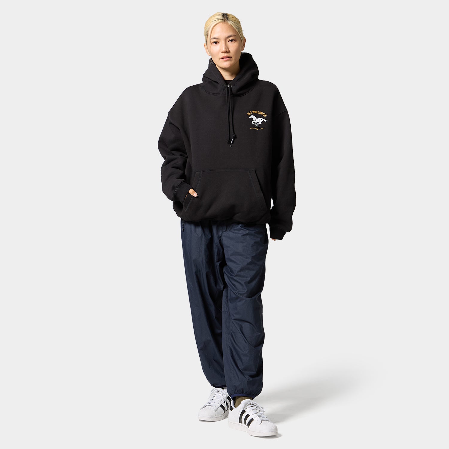 HUF (ハフ) Worldwide JP /HOODIES(パーカー)/ YEAR OF THE HORSE HOODIE商品 / BLACK