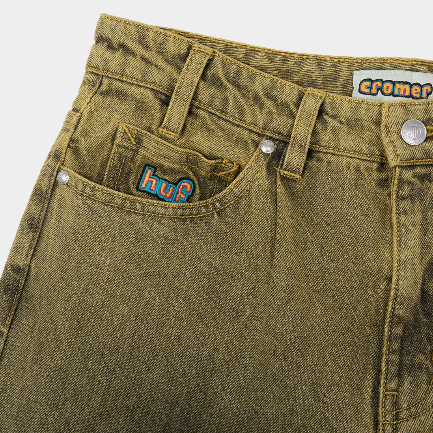 HUF (ハフ) Worldwide JP /PANTS(パンツ)/ CROMER WASHED PANT商品 / TARRAGON