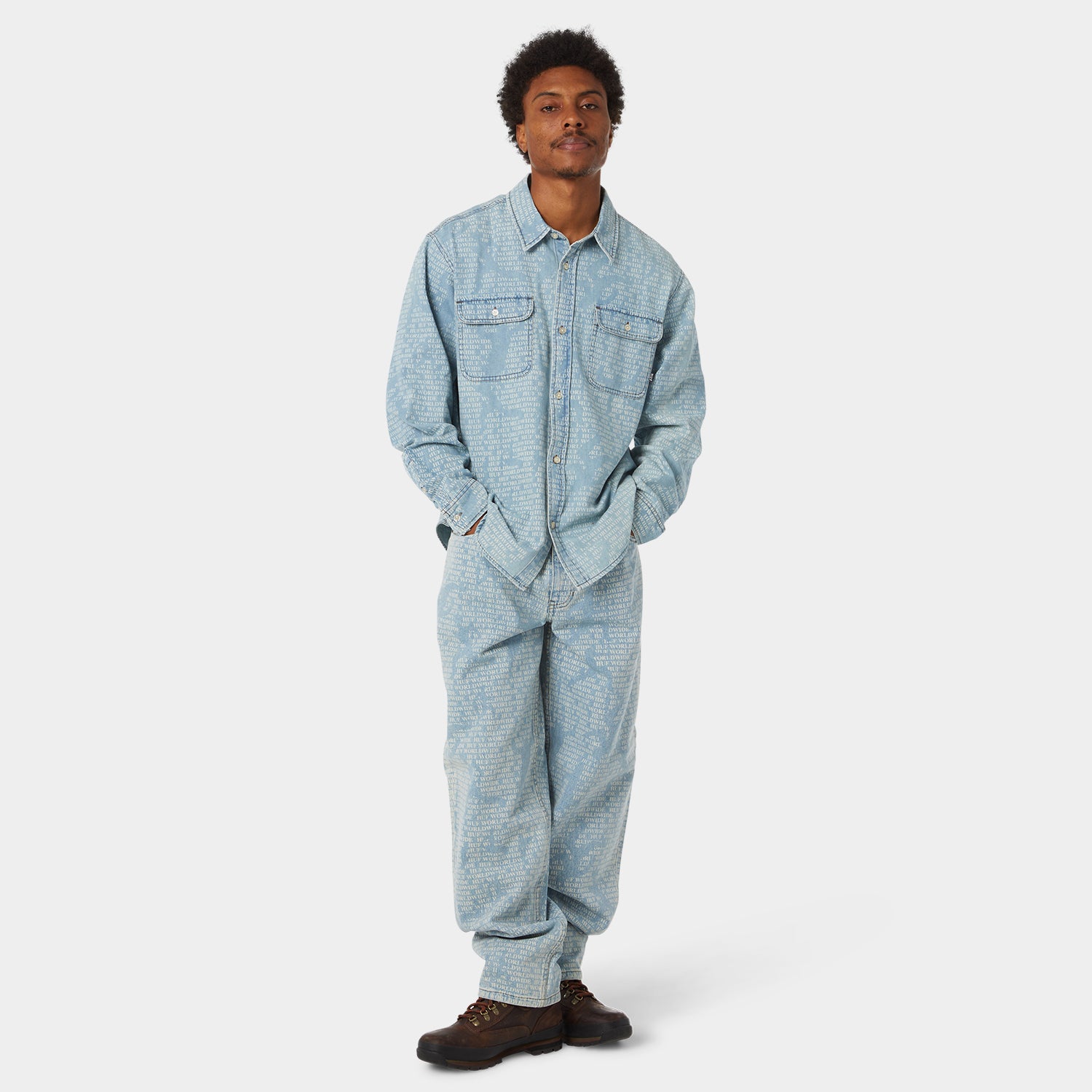 HUF (ハフ) Worldwide JP /PANTS(パンツ)/ CROMER CEREMONY PANT商品 / BLUE