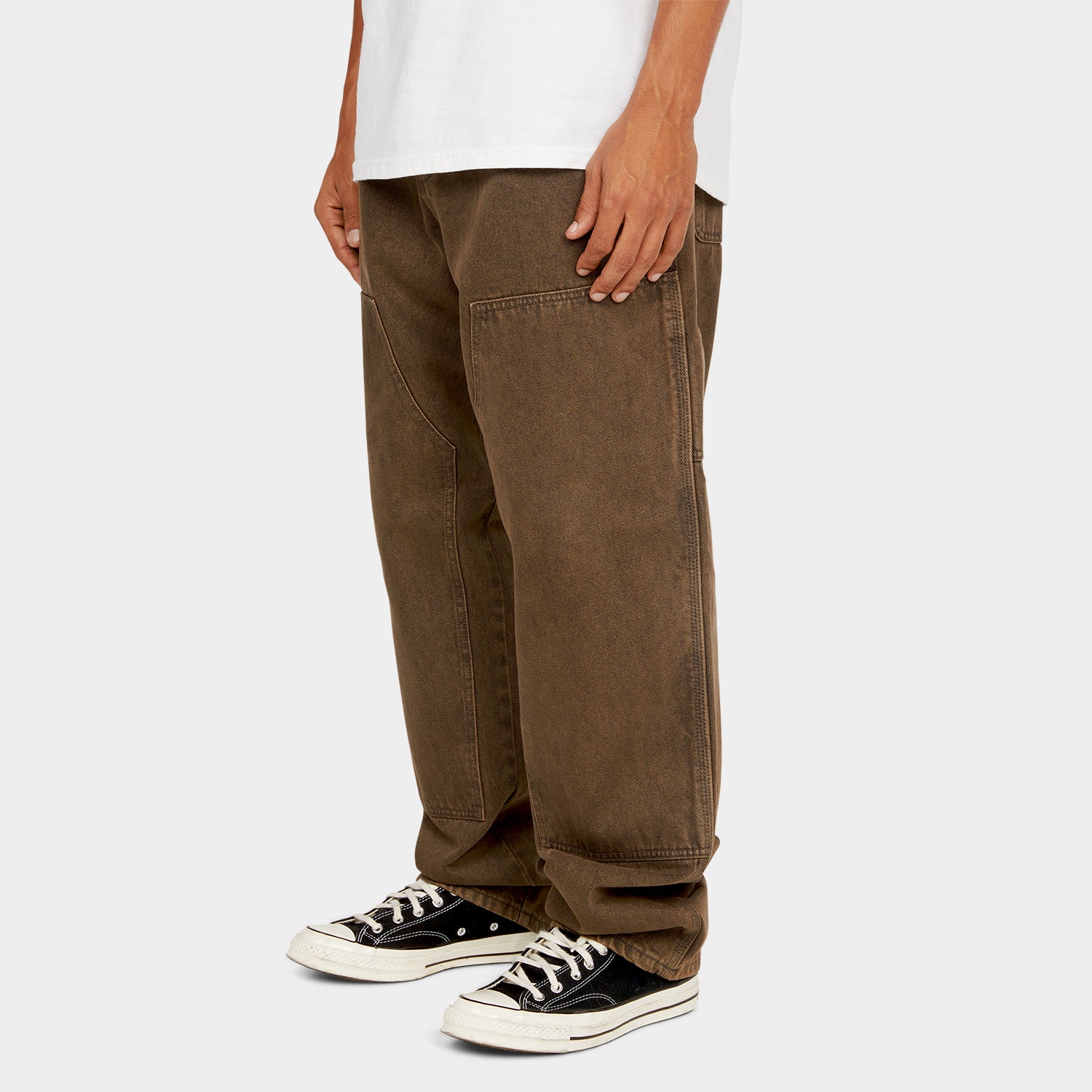 HUF (ハフ) Worldwide JP /PANTS(パンツ)/ KINDA LOOSE DOUBLE KNEES商品 / INDIGO EARTH