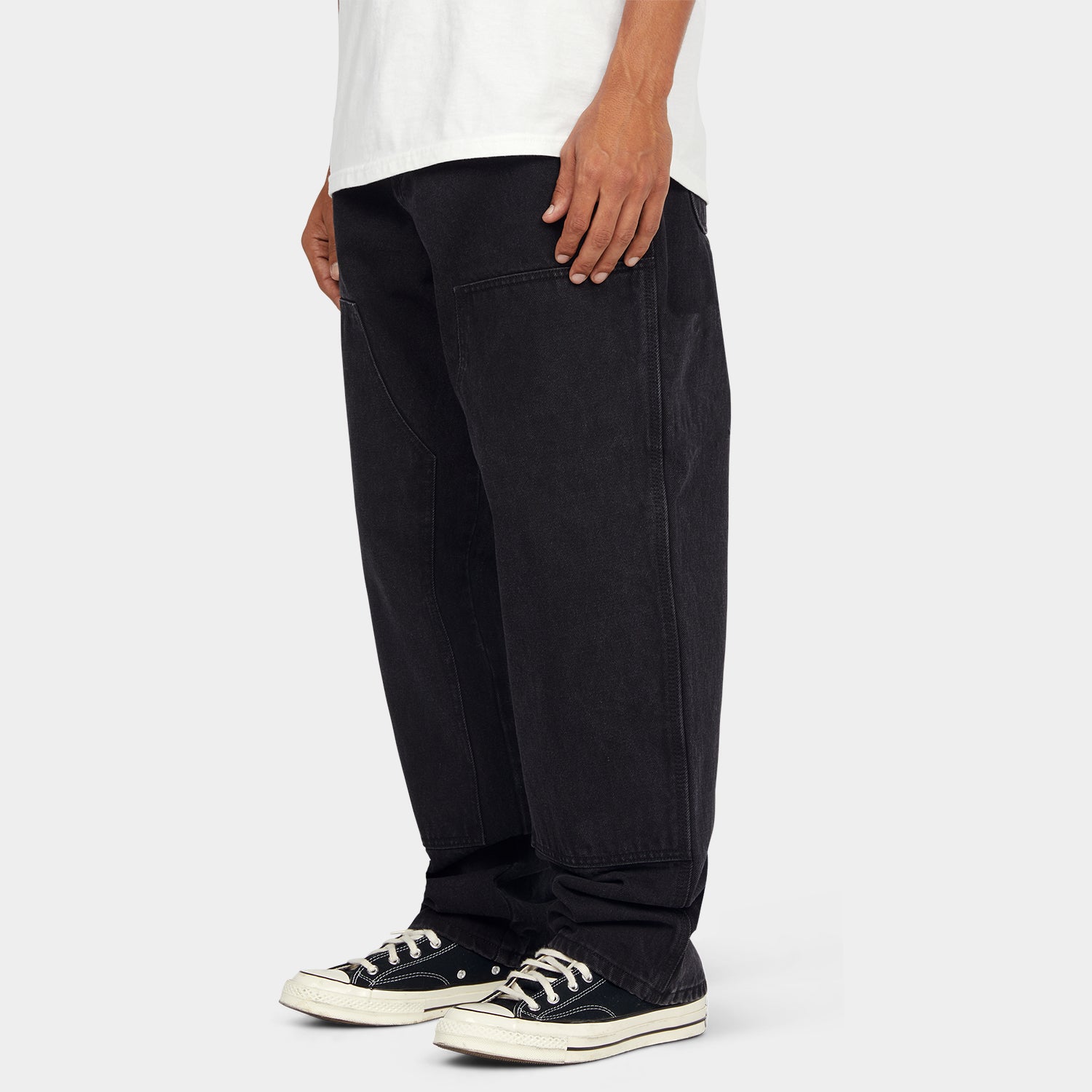 HUF (ハフ) Worldwide JP /PANTS(パンツ)/ KINDA LOOSE DOUBLE KNEES商品 / INDIGO EARTH