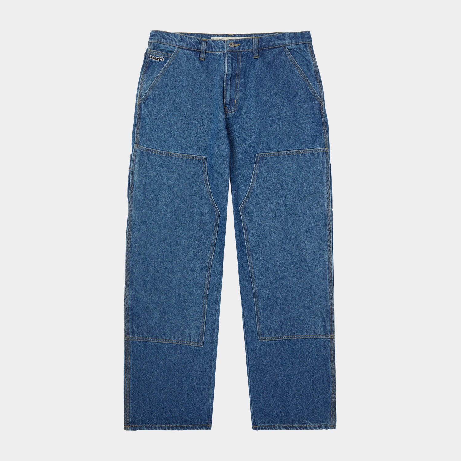 HUF (ハフ) Worldwide JP /PANTS(パンツ)/ KINDA LOOSE DOUBLE KNEES商品 / INDIGO EARTH