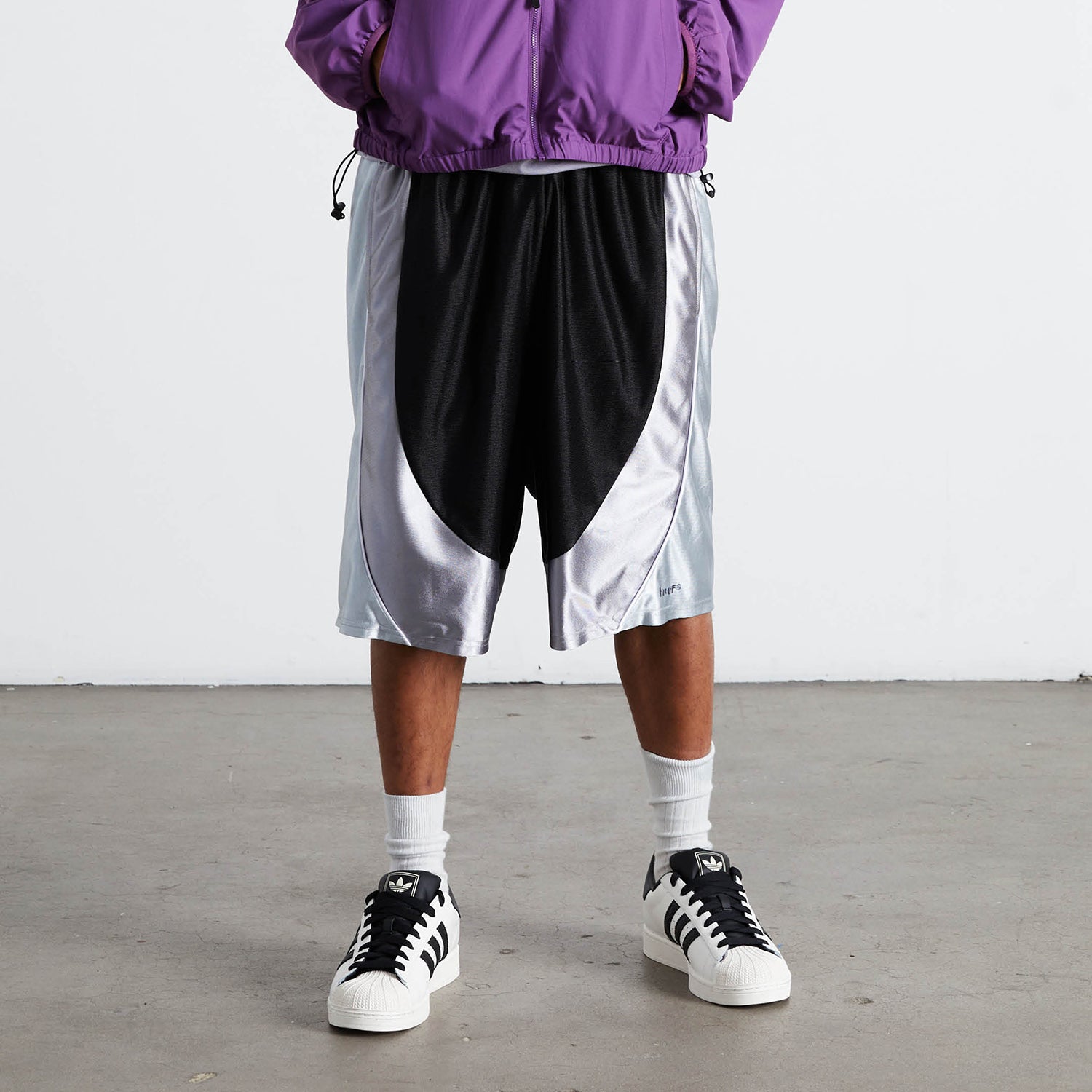 HUF (ハフ) Worldwide JP /SHORTS(ショーツ)/ BRADLEY BASKETBALL SHORT商品 / ACID GREEN