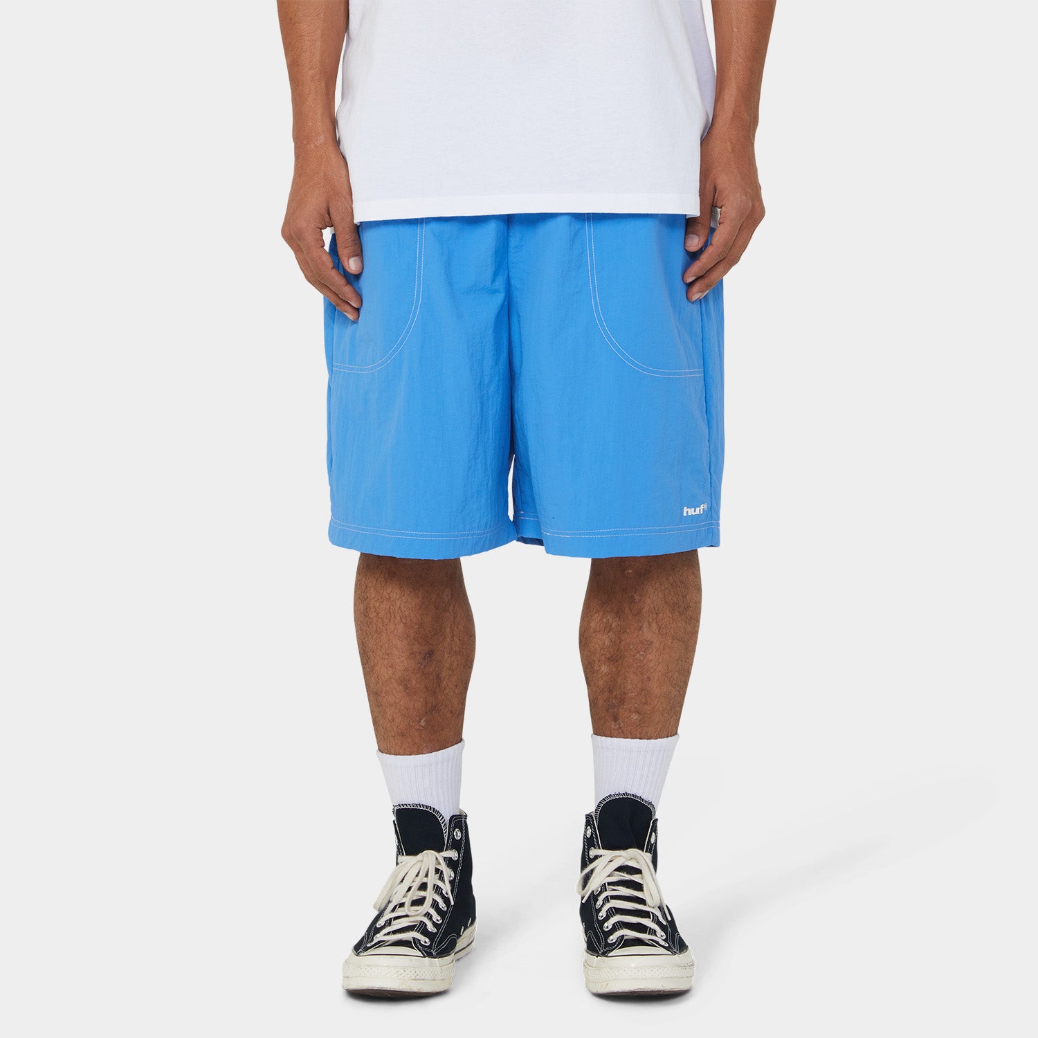 HUF (ハフ) Worldwide JP /SHORTS(ショーツ)/ 89 CONTRAST EASY SHORT商品 / BLACK