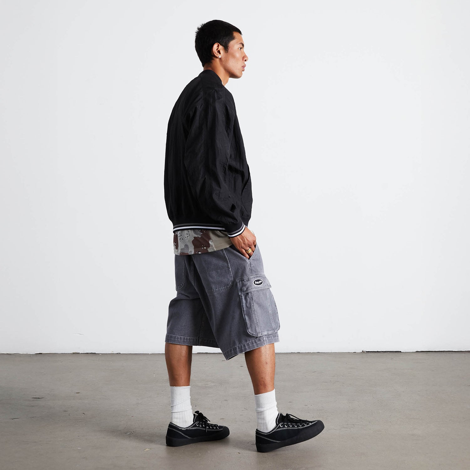 HUF (ハフ) Worldwide JP /SHORTS(ショーツ)/ OVAL DENIM CARGO SHORT商品 / INDIGO