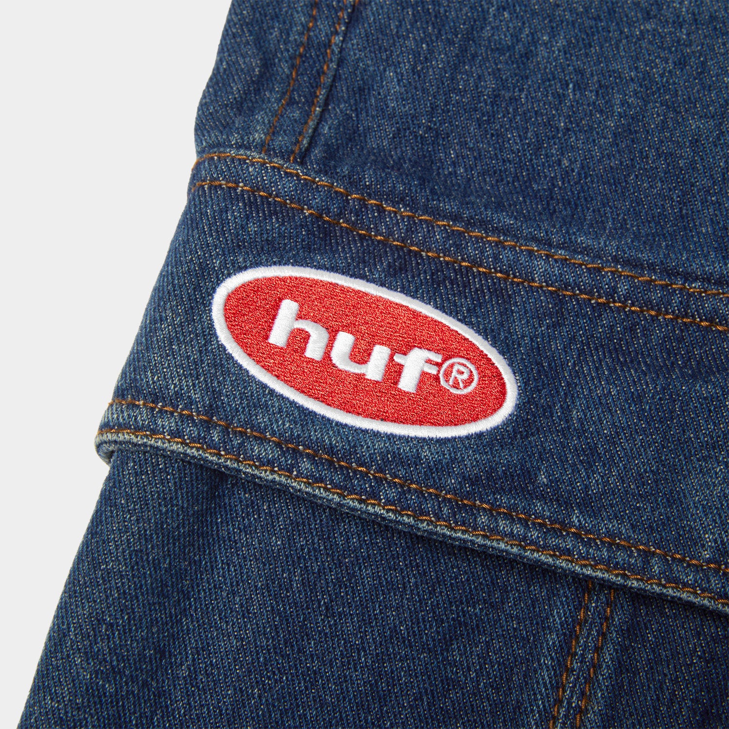 HUF (ハフ) Worldwide JP /SHORTS(ショーツ)/ OVAL DENIM CARGO SHORT商品 / INDIGO