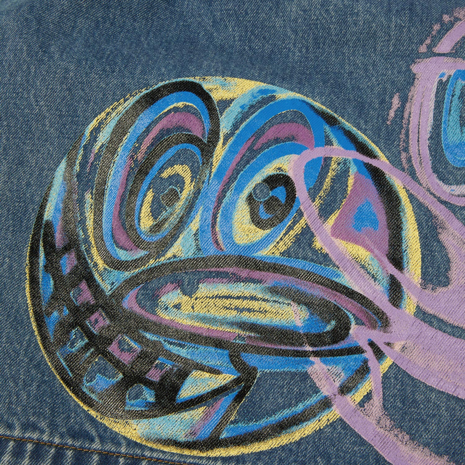 HUF (ハフ) Worldwide JP /SHORTS(ショーツ)/ KENNY SCHARF SPRAY GUYS DENIM SHORT商品 / MULTI
