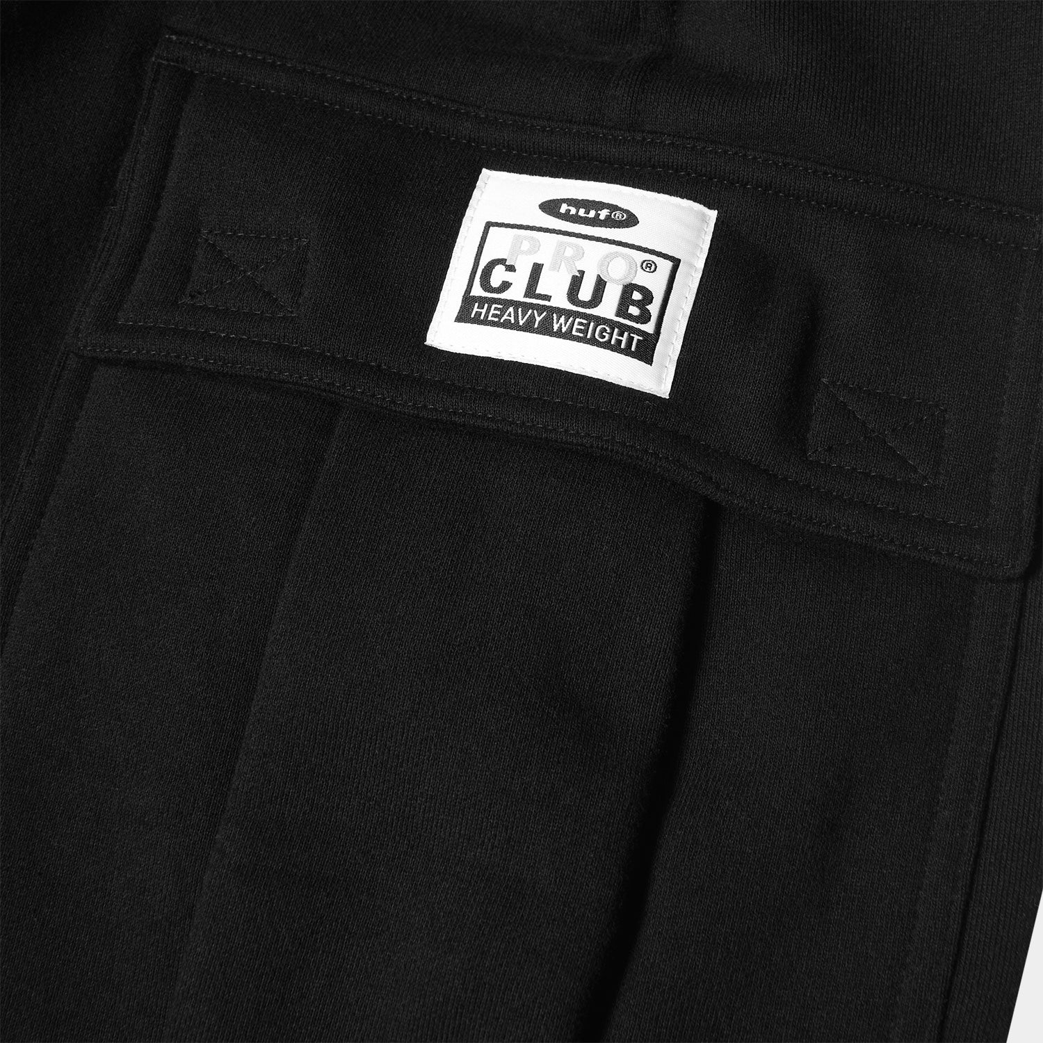 HUF (ハフ) Worldwide JP /PANTS(パンツ)/ HUF X PROCLUB MULTI POCKET PANT商品 / BLACK