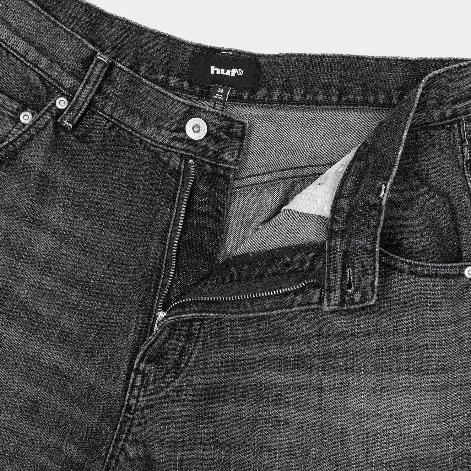 HUF (ハフ) Worldwide JP /PANTS(パンツ)/ EXPRESSION DENIM PANT商品 / WASHED BLACK