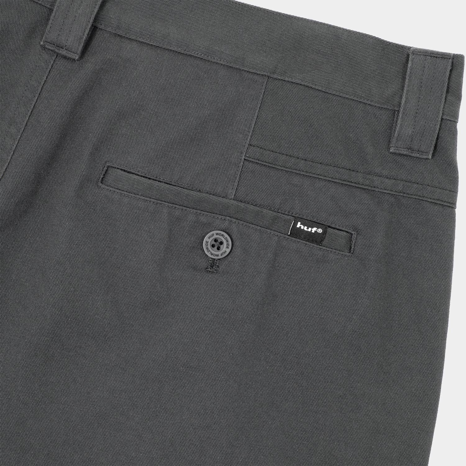 HUF (ハフ) Worldwide JP /PANTS(パンツ)/ HUF TWO TUCK TROUSER商品 / CHARCOAL GREY