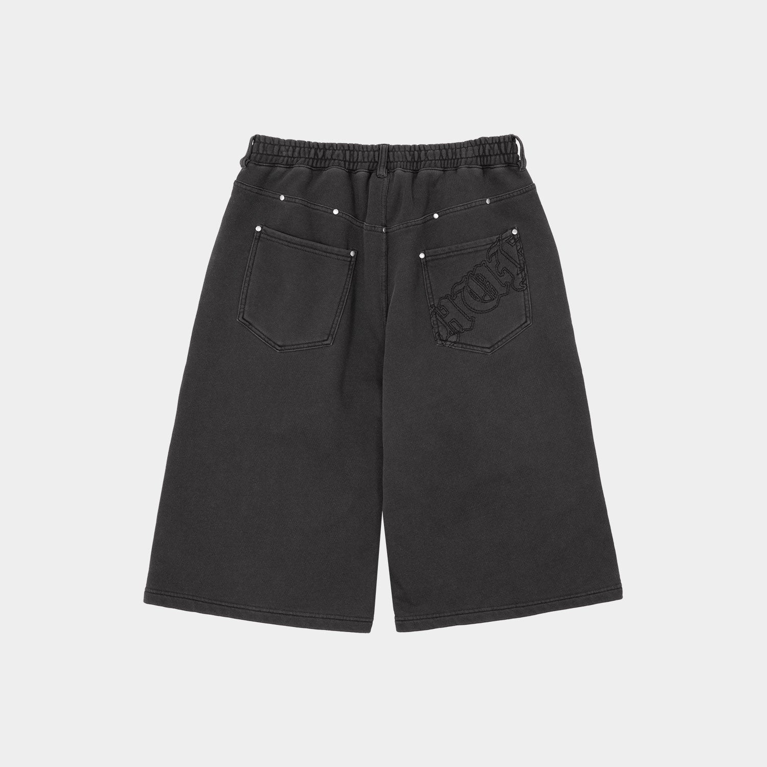 HUF (ハフ) Worldwide JP / SHORTS(ショーツ) / STUDDED 3/4 FLEECE PANT商品 / BLACK