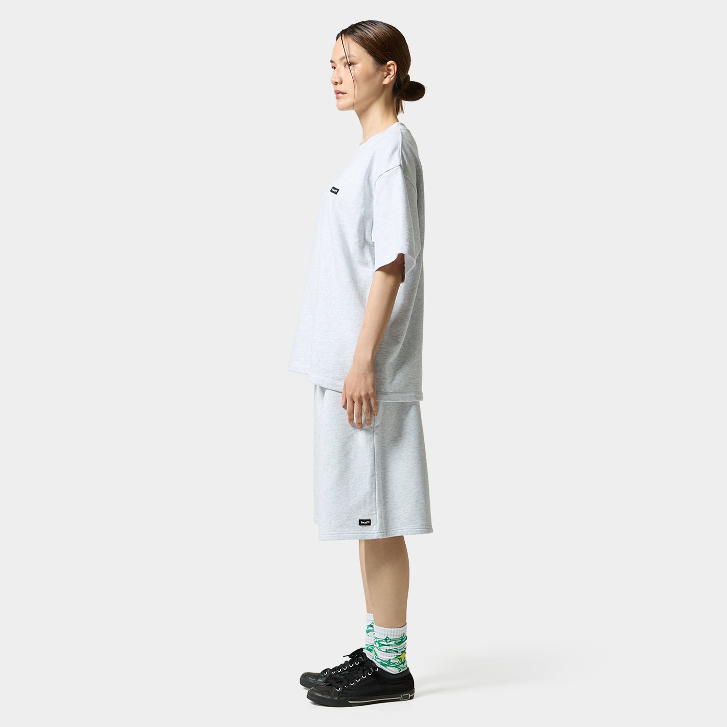 HUF (ハフ) Worldwide JP /SHORTS(ショーツ)/ huf eightynine WASHED FLEECE SHORT商品 / ASH GREY
