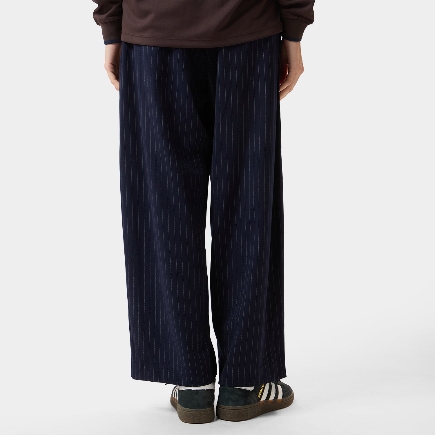 HUF (ハフ) Worldwide JP /PANTS(パンツ)/ STRIPE TWO TUCK TROUSER商品 / NAVY