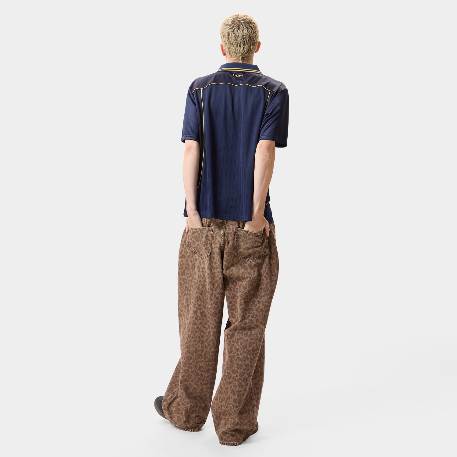 HUF (ハフ) Worldwide JP /PANTS(パンツ)/ LEOPARD WIDE DENIM PANT商品 / BROWN