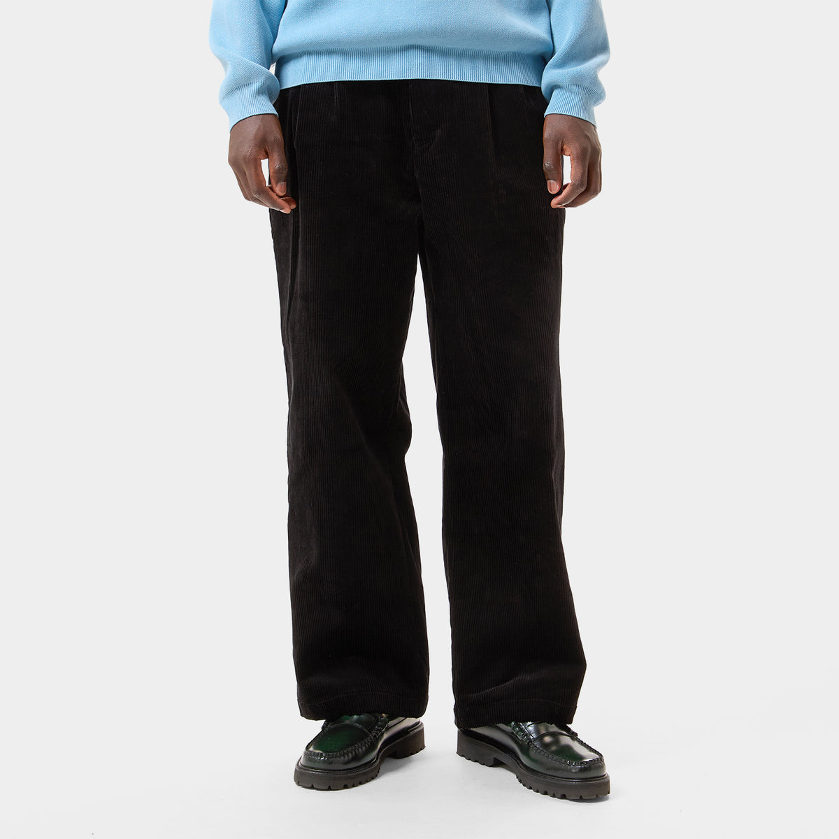 HUF (ハフ) Worldwide JP /PANTS(パンツ)/ TWO TUCK CORD EASY PANT商品 / BROWN