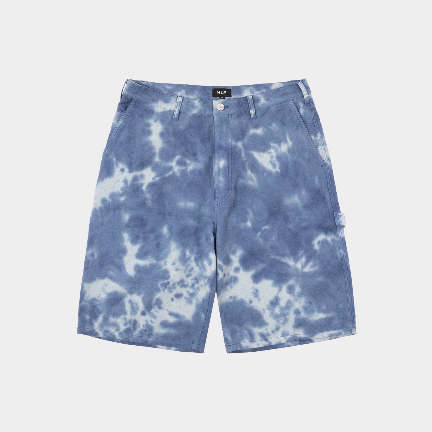 HUF (ハフ) Worldwide JP /SHORTS(ショーツ)/ HUF GARDEN CENTER PIGMENT DYED WORK SHORT商品 / BLUE