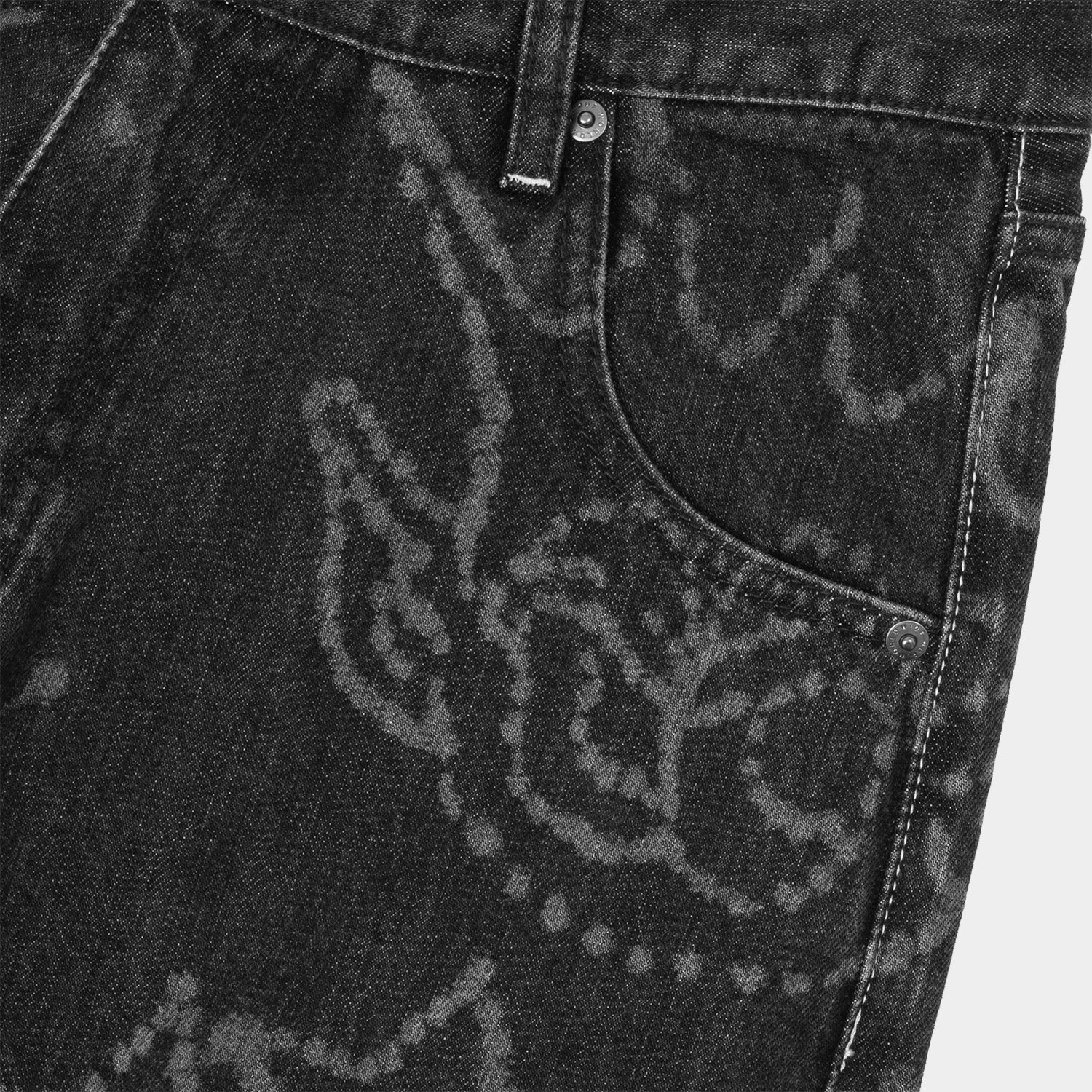 HUF (ハフ) Worldwide JP /PANTS(パンツ)/ RYOTA DAIMON FOR HUF DENIM PANT商品 / BLACK