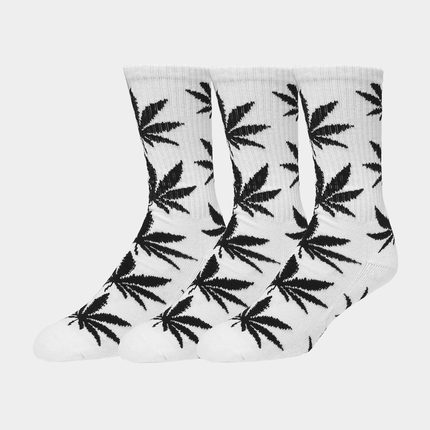 HUF (ハフ) Worldwide JP /SOCKS(ソックス)/ HUF SET 3 PACK PL SOCKS商品 / WHITE