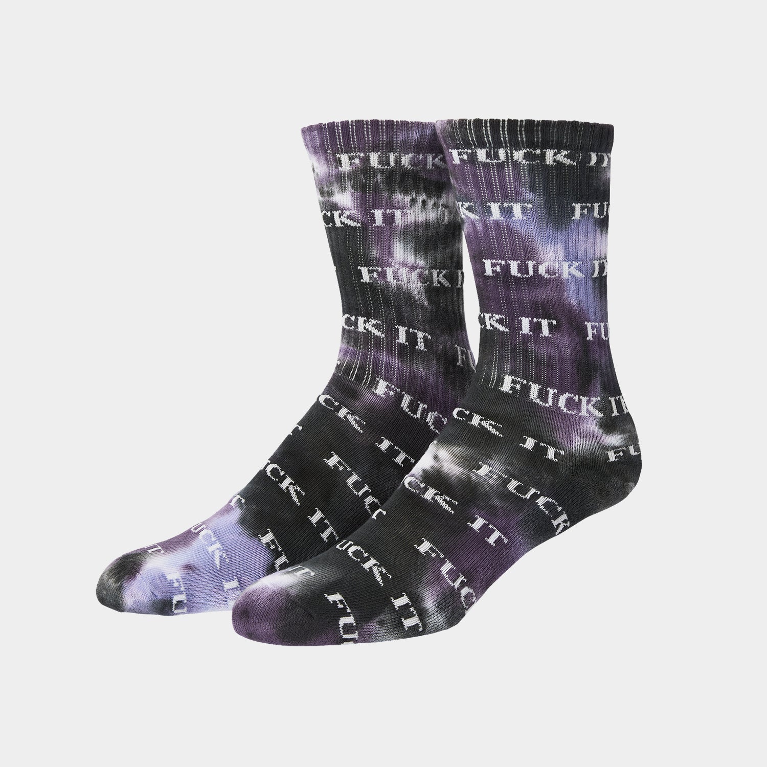 HUF (ハフ) Worldwide JP /SOCKS(ソックス)/ FUCK IT TIEDYE SOCKS商品 / PURPLE