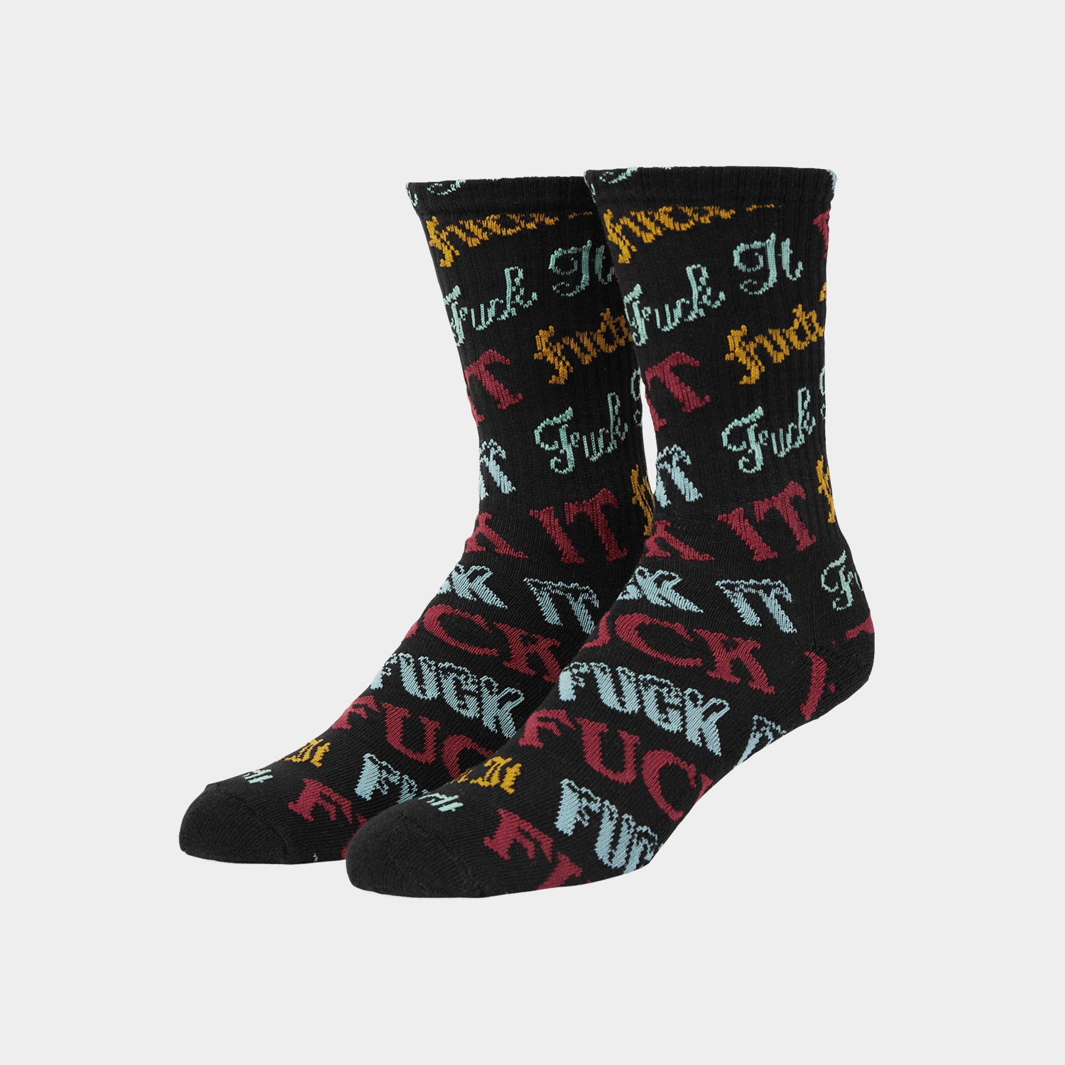 HUF (ハフ) Worldwide JP /SOCKS(ソックス)/ WINTERTIME FUCK IT SOCKS商品 / BLACK