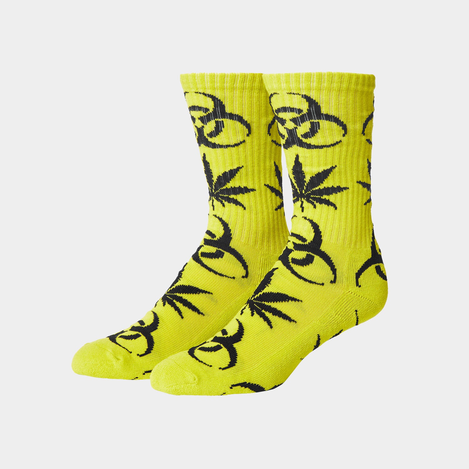 HUF (ハフ) Worldwide JP /SOCKS(ソックス)/ SECTOR PLANTLIFE SOCKS商品 / SAFETY GREEN