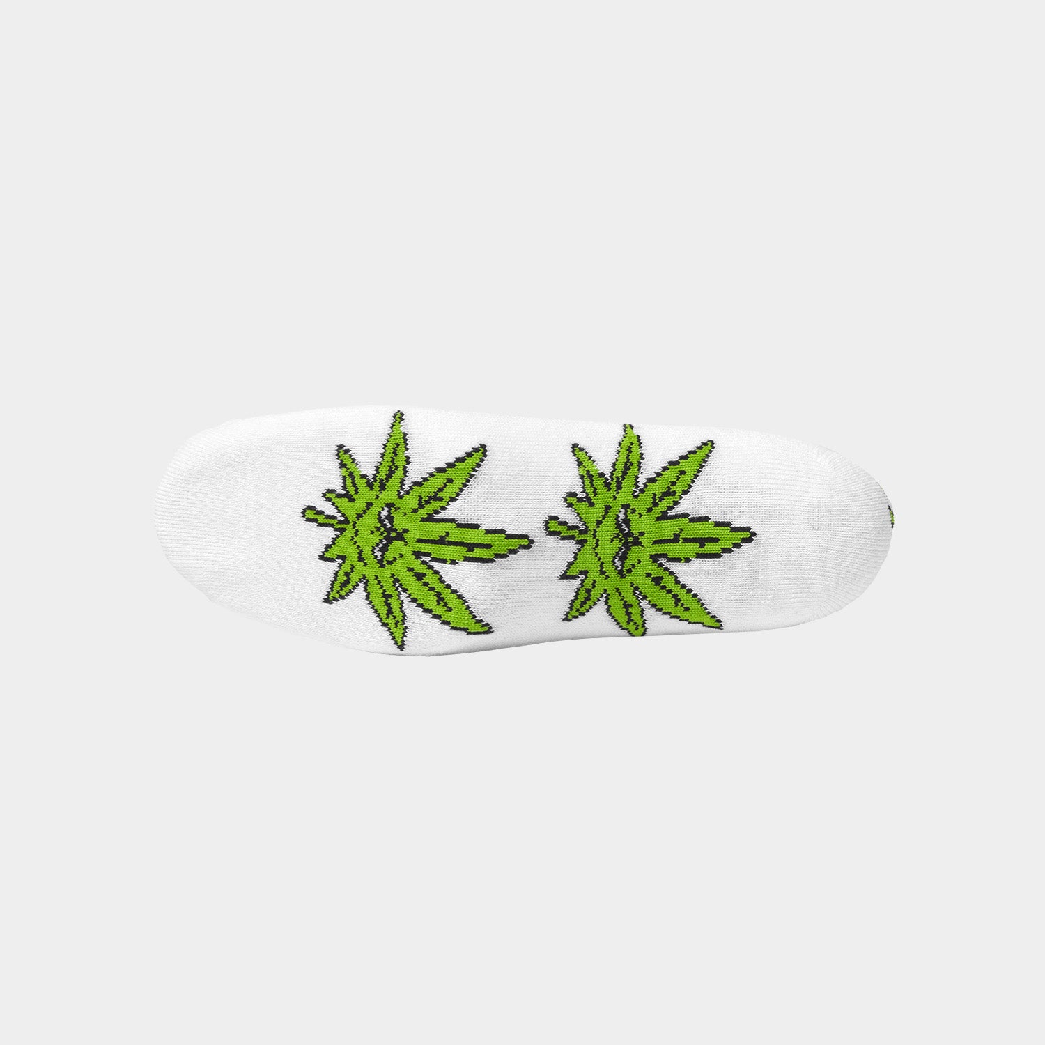 HUF (ハフ) Worldwide JP /SOCKS(ソックス)/ GREEN BUDDY CREW SOCKS商品 / WHITE