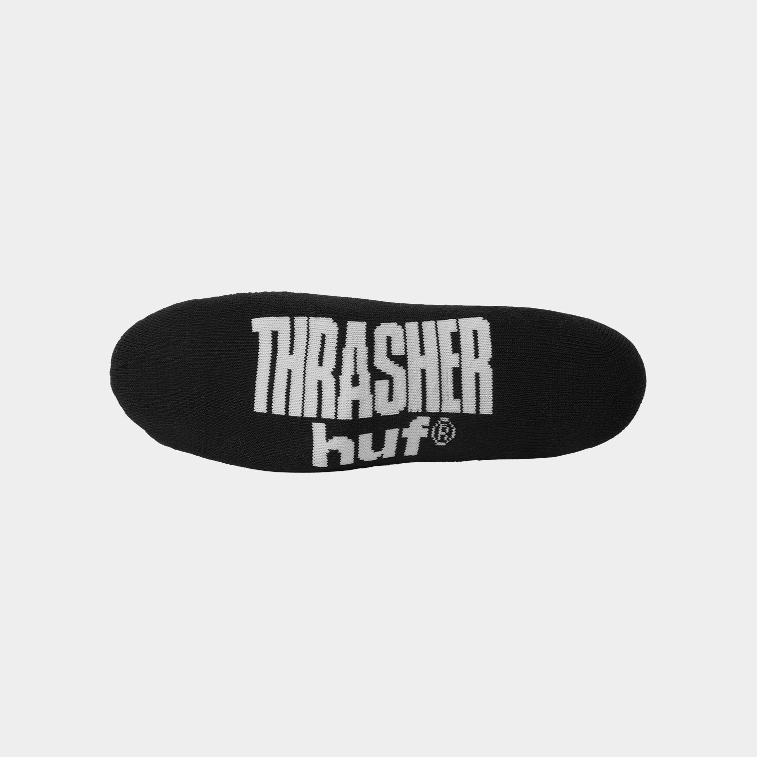 HUF (ハフ) Worldwide JP /SOCKS(ソックス)/ HUF X THRASHER LOGO SOCKS商品 / BLACK